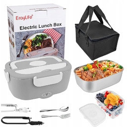 Elektrycznie Podgrzewany Pojemnik Przenośny Na Lunch Stal Nierdzewna