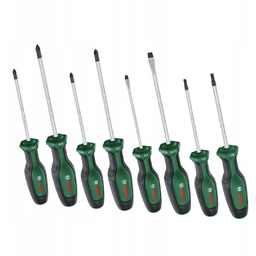 8-CZĘŚCIOWY Zestaw Wkrętaków Ręcznych Bosch 1600A02BX8