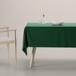 Obrus prostokątny, butelkowa zieleń, Velvet