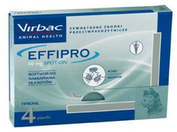 VIRBAC Effipro Spot-On preparat dla kotów 24 szt