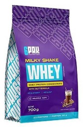 6Pak Nutrition Milky Shake Whey Czekolada, 700 g