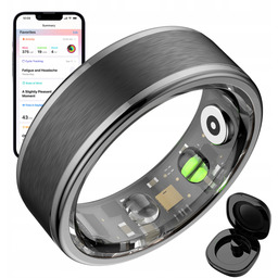 Smartring OneRing 62mm czarny IP68 etui dedykowana aplikacja