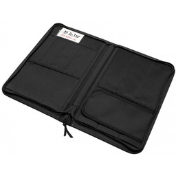 Global Teczka na 7 noży, nylon, zamykana, 38x24cm