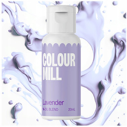 BARWNIK OLEJOWY DO MAS TŁUSTYCH KREMÓW CZEKOLADY FIOLETOWY