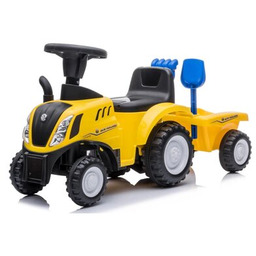 SUN BABY Jeździk Traktor z przyczepą New Holland