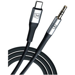 3MK Kabel USB-C - Jack 3.5 mm Aux