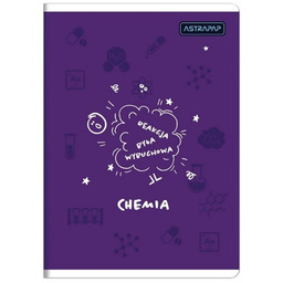 Zeszyt przedmiotowy Chemia A5 60 kartek kratka Astra
