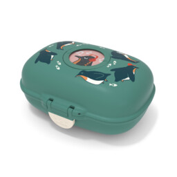 Lunchbox śniadaniówka Monbento MB Gram - green penguin