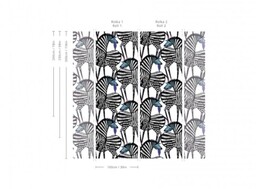 Wallcolors Tapeta Dancing Zebras