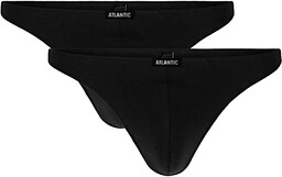 Stringi 253 2-pak czarne