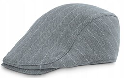 Lekki Kaszkiet Męski - Pako Jeans - Szary,