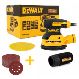 DeWalt DWE6423 Szlifierka mimośrodowa wielofunkcyjna 125mm sieciowa 280W