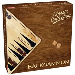 TACTIC Gra planszowa Wooden Classic Backgammon Collection Classique