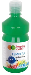 Farba tempera Premium 500ml zielona HAPPY COLOR -
