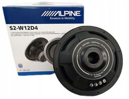 Subwoofer Alpine S2-W12D4 300mm dwucewkowy 600W Rms 1800W