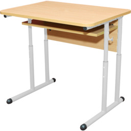 Ławka szkolna Agatka 2 (szara)