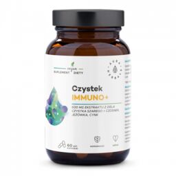 Czystek Immuno+, Aura Herbals, 60 kapsułek