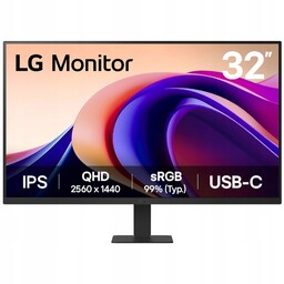 Monitor 31,5" Lg 32U631A-B 2560x1440 (qhd) 100Hz Ips