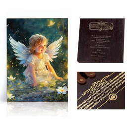 Ikona religijna Anioł Stróż dla dziecka (prezent