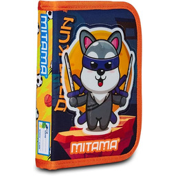 Mitama Piórnik Spinny do przedszkola, podwójna twarz