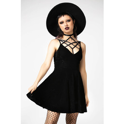 sukienka KILLSTAR - MAGICA (BLACK)-L