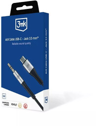 Kabel adapter Accessories - 3mk AUX Cable USB-C