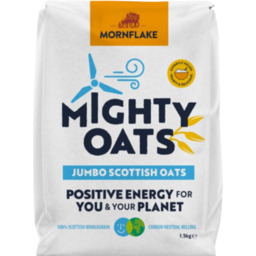 MornFlake Pełnoziarniste płatki owsiane Scottish Jumbo Oats 1,5