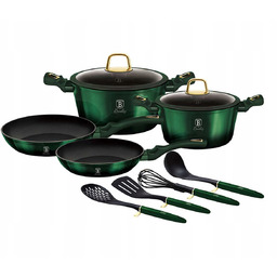 BH-7039 Zestaw garnków 10 el. Berlinger Haus Emerald