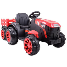 Traktor na akumulator dla dzieci WH-777 miękkie siedzenie