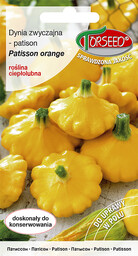 Dynia zwyczajna - Patison Patisson orange 1g