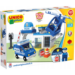 Klocki Unico Komisariat Policji 63 Elementy Konstrukcyjne Kompatybilne