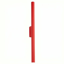 Kinkiet stalowy czerwony podłużny 50cm PASTELO 2