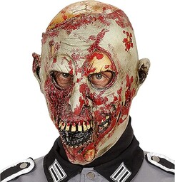 "MORTAL ZOMBIE FULL HEAD MASK" -