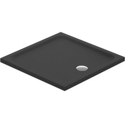 CERSANIT Brodzik kwadratowy TAKO 90x4 czarny mat S204-030