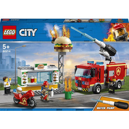 LEGO City, klocki Na ratunek w płonącym barze,