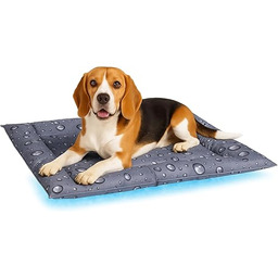 FLAMINGO Honden Koelkussen Fresk Drop Grijs 66 x