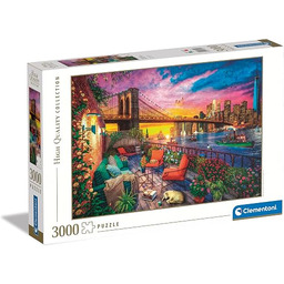 CLEMENTONI 3000 el. HQ Manhattan balcony sunset 33552
