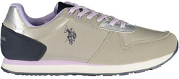 US POLO ASSN. SREBRNE BUTY SPORTOWE DAMSKIE