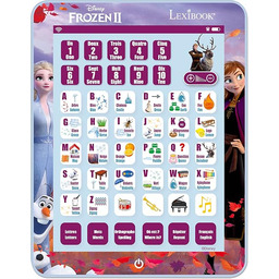 Lexibook, Kraina Lodu, Tablet edukacyjny, JCPAD002FZi17 Angielski/polski, interaktywny