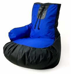 GO GIFT Pufa worek Rękawica bokserska Czarno-niebieski XL