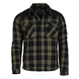 Mil-Tec Kurtka Drwala Lumber Jacket Czarny/Oliwkowy - XL