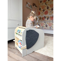 Drewniana skrzynia na zabawki Słoń Small Foot