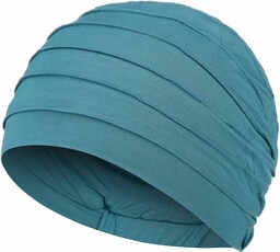 Turban Yoga Uni Bamboo by Christine Headwear, petrolowy,