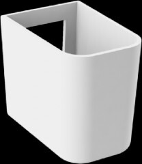 CERASTYLE 016200 Półpostument wiszący DURU 21x28x30