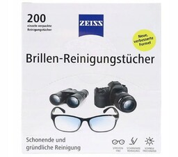 Zeiss Nawilżane 200szt