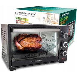 Mini Piekarnik Z Konwekcją O Rożnem Napoli 1600W