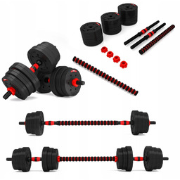 Hantle Regulowane Ciężarki Sztangielki Do Treningu Siłowego Zestaw