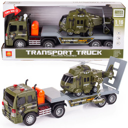 Tir Laweta Helikopter wojskowy armia samochód ciężarowy