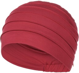 Turban Yoga Uni Bamboo by Christine Headwear, ciemnoczerwony,