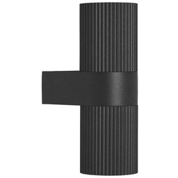 Nordlux - Kyklop Ripple Ścienna Lampa Ogrodowa Black